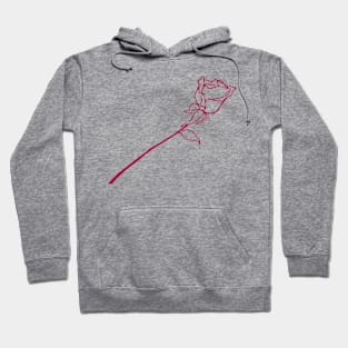 Rose Red Hoodie